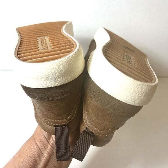 Staheekum Shoes Brown Comfort Casual Suede Leather Men's Size 9 Sneakers Slip On - Picture 8 of 11